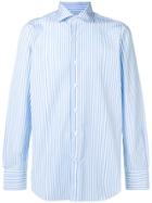Finamore 1925 Napoli Tailored Striped Shirt - Blue