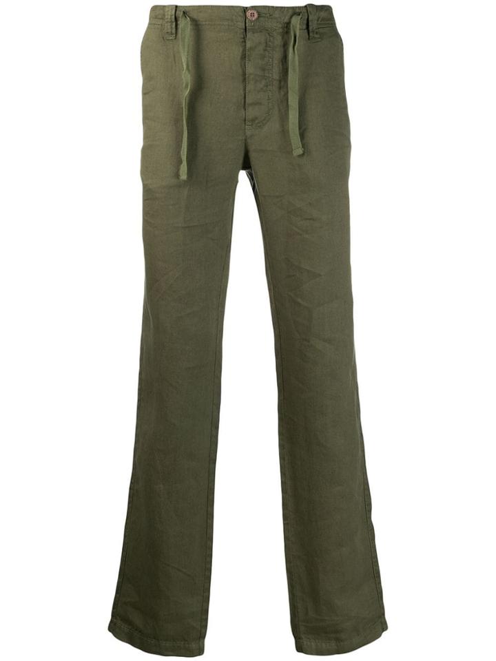 Mc2 Saint Barth Straight-leg Trousers - Green
