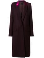 Haider Ackermann Contrast Collar Tailored Coat