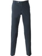Pt01 Slim Chino Trousers, Men's, Size: 48, Blue, Cotton/linen/flax/polyester