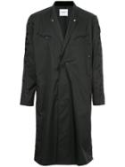 Takahiromiyashita The Soloist Embroidered Coat - Black