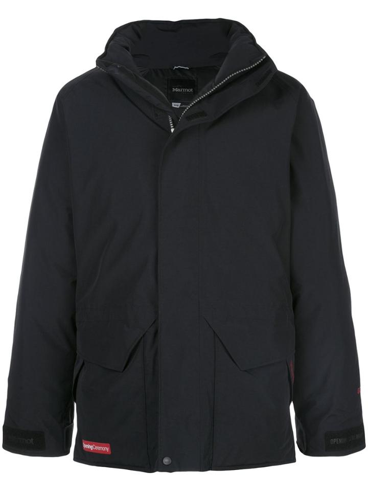 Opening Ceremony X Marmot Hooded Padded Jacket - Black