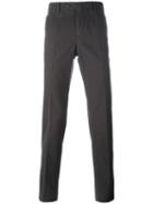 Pt01 Slim-fit Chinos, Men's, Size: 52, Grey, Cotton/spandex/elastane