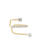 Maria Black Avery Blanc Diamond Earcuff - Metallic