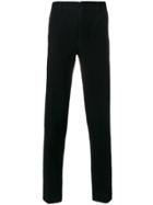 Romeo Gigli Vintage Corduroy Straight Leg Trousers - Blue