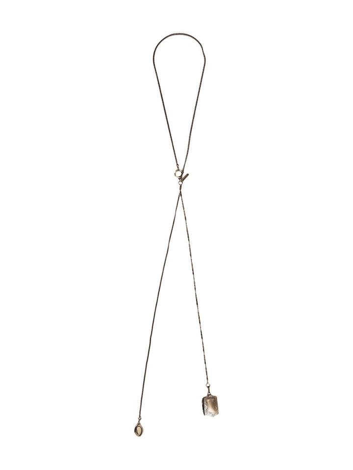Ann Demeulemeester Double Medallion - Metallic