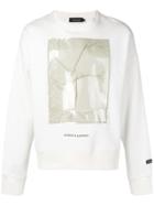 Odeur Artwork Sweatshirt - White