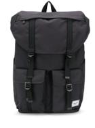 Herschel Supply Co. Buckingham Delta Logo Patch Backpack - Black