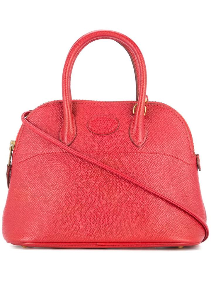 Hermès Vintage Mini Bolide 2way Bag - Red