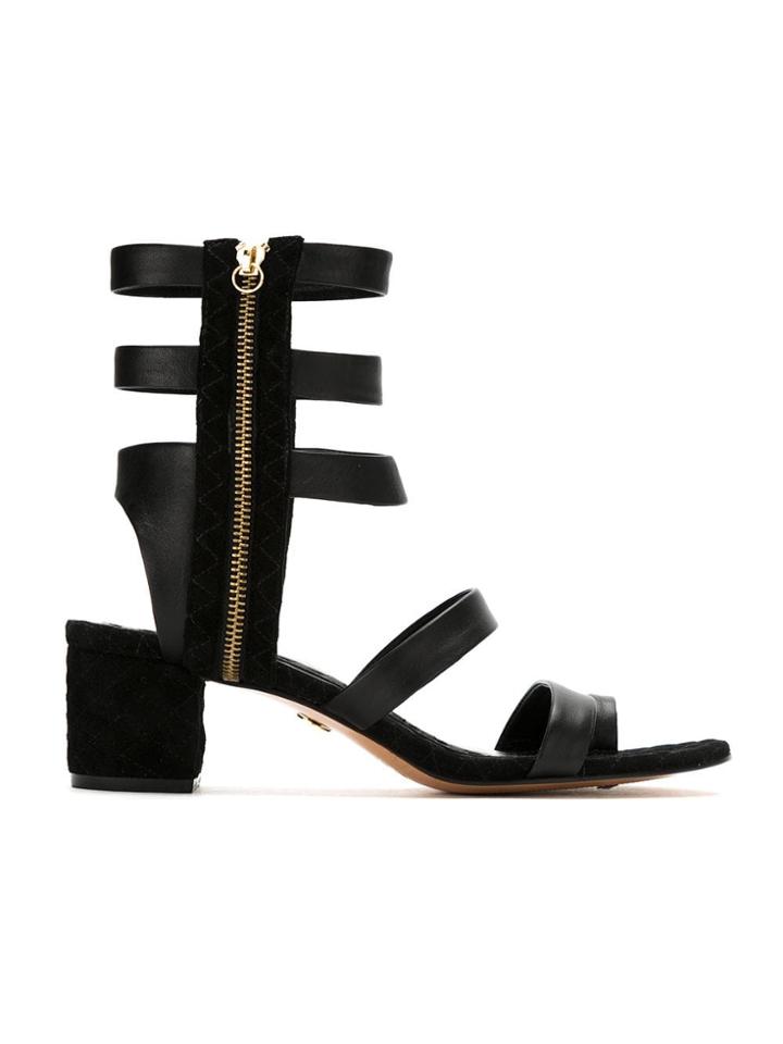 Andrea Bogosian Leather Sandals - Black