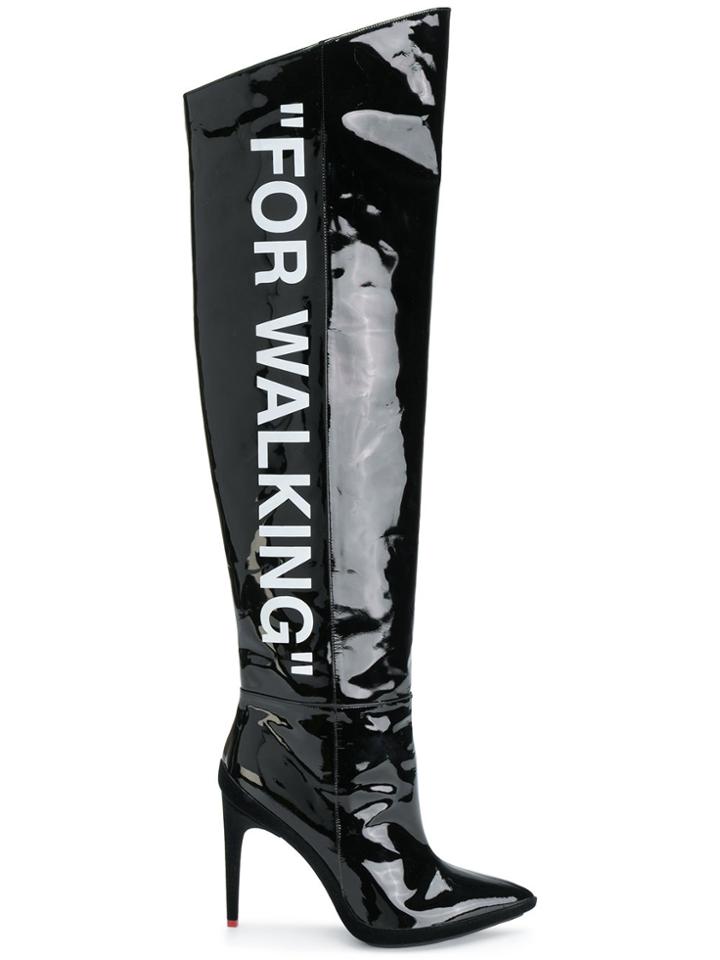Off-white For Walking Boots - Black