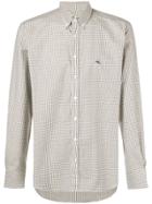 Etro Houndstooth Print Shirt - Nude & Neutrals