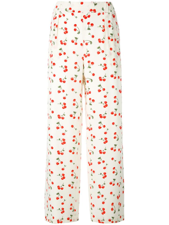 Chinti & Parker Cherry Pyjamas - Nude & Neutrals