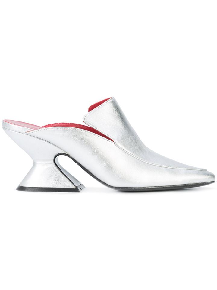 Dorateymur Metallic Pointed Mules