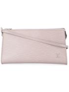 Louis Vuitton Vintage Textured Rectangular Shoulder Bag - Pink &