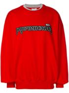 Gosha Rubchinskiy Logo Embroidered Sweatshirt