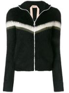 No21 Zipped Sweater - Black