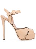 Le Silla Platform Sandals - Nude & Neutrals