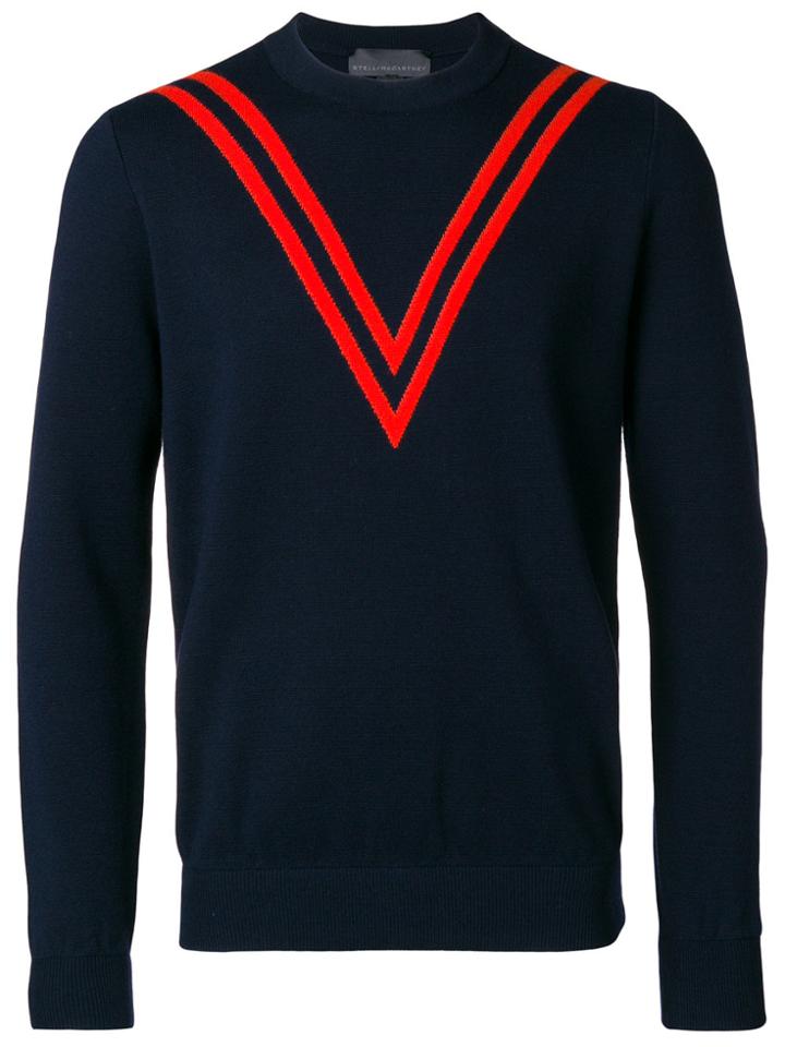 Stella Mccartney V-effect Jumper - Blue