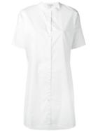 James Perse Shortsleeved Shirt Dress - White