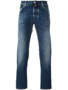 Jacob Cohen Straight-leg Jeans, Men's, Size: 36, Blue, Cotton/spandex/elastane
