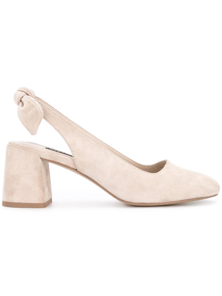 Senso Slingback Block Heel Pumps - Brown