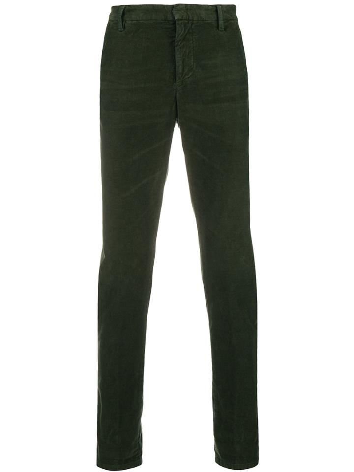 Dondup Classic Slim Trousers - Green