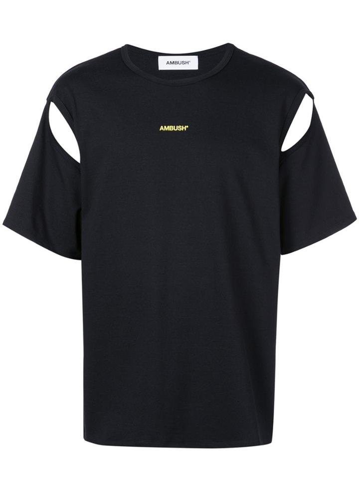 Ambush Cut-out Detail T-shirt - Black