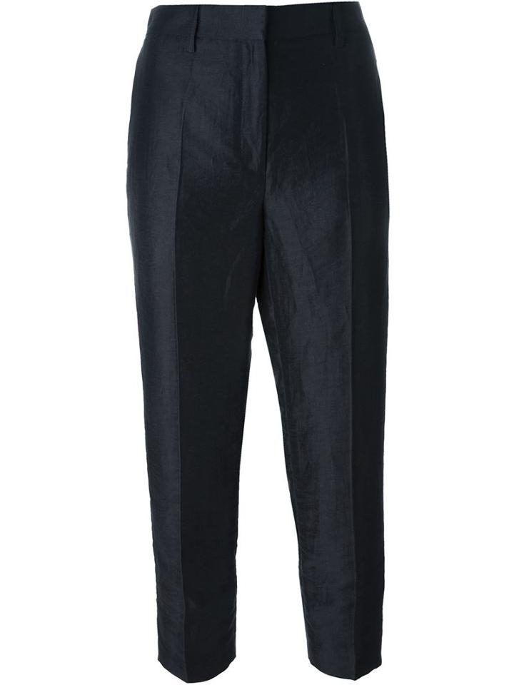 Christian Wijnants Palla Trousers, Women's, Size: 42, Black, Linen/flax/polyamide