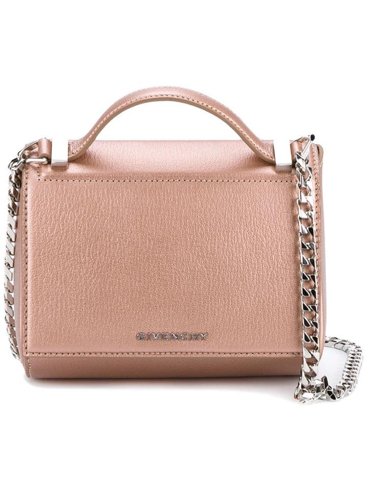 Givenchy Mini 'pandora Box' Shoulder Bag - Pink