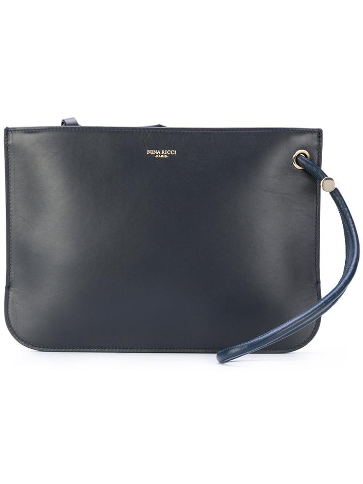 Nina Ricci Wristlet Clutch - Blue