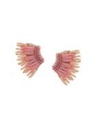 Mignonne Gavigan Wings Beaded Earrings - Pink & Purple