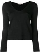 L'autre Chose V-neck Jumper - Black