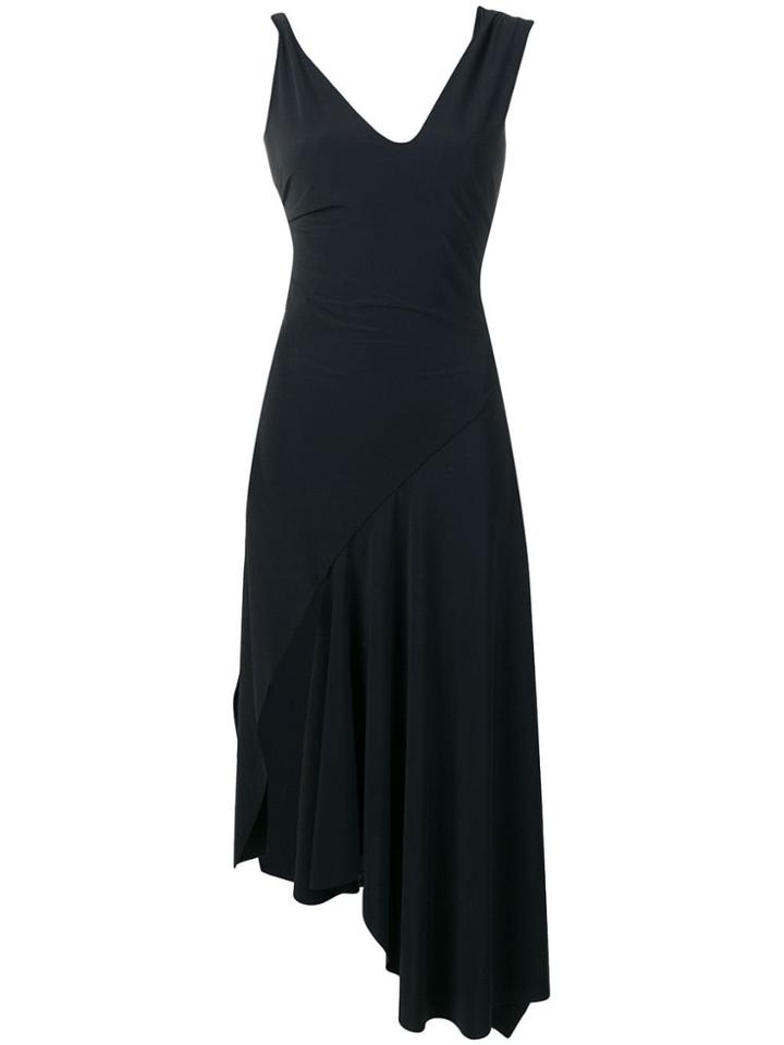 Faith Connexion Asymmetric Hem Dress - Black
