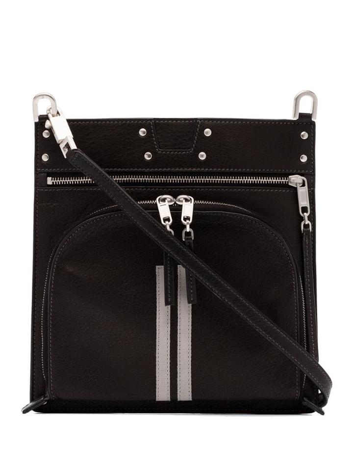 Rick Owens Moon Pocket Cross Body Bag - Black