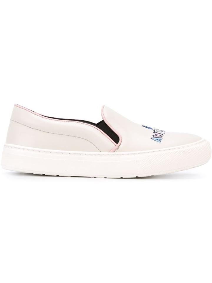 Markus Lupfer 'be Awesome' Slip-on Sneakers