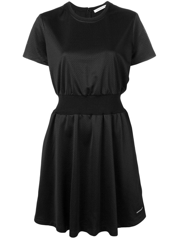 Calvin Klein Jeans Fitted T-shirt Dress - Black