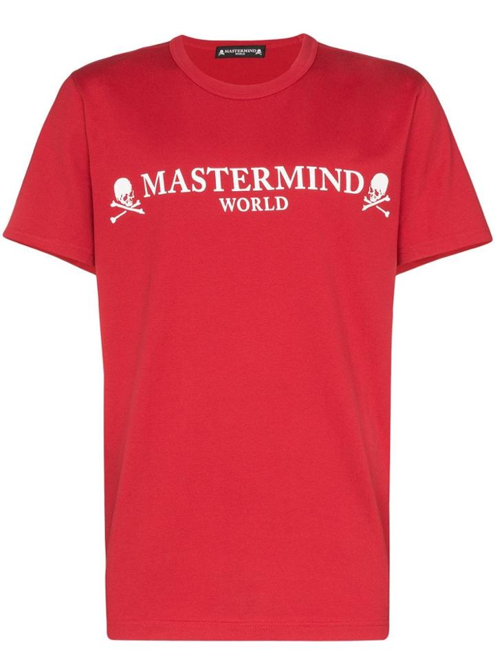 Mastermind Japan Logo Print T-shirt - Red