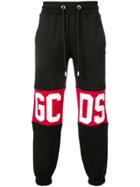Gcds Logo Drawstring Track Trousers - Black