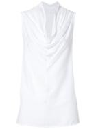 Uma Raquel Davidowicz Draped Blouse - White