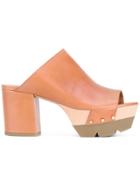 Vic Matie 'belize' Platform Sandals - Brown