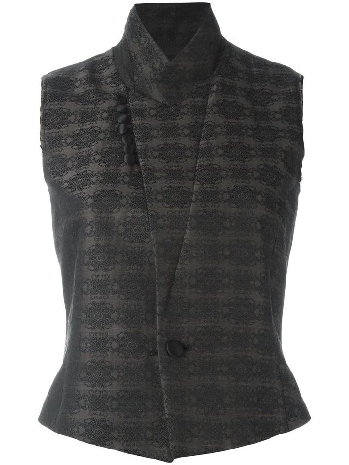 A.f.vandevorst 'girl' Top, Size: 36, Grey, Wool/polyester