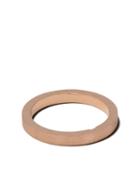 Le Gramme Band Ring With One Inside Diamond Le 5 Grammes - Red Gold