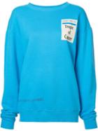 Enfants Riches Deprimes Logo Print Sweatshirt, Women's, Size: Xs, Blue, Cotton