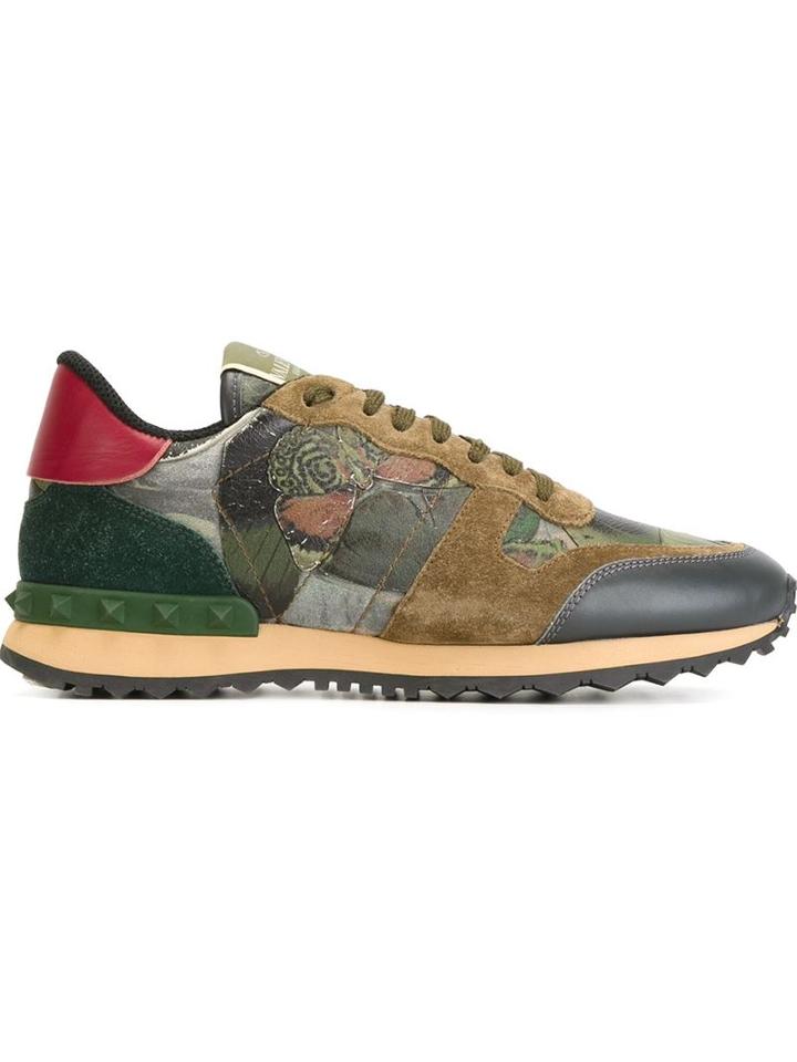 Valentino Garavani 'rockrunner Camubutterfly' Sneakers