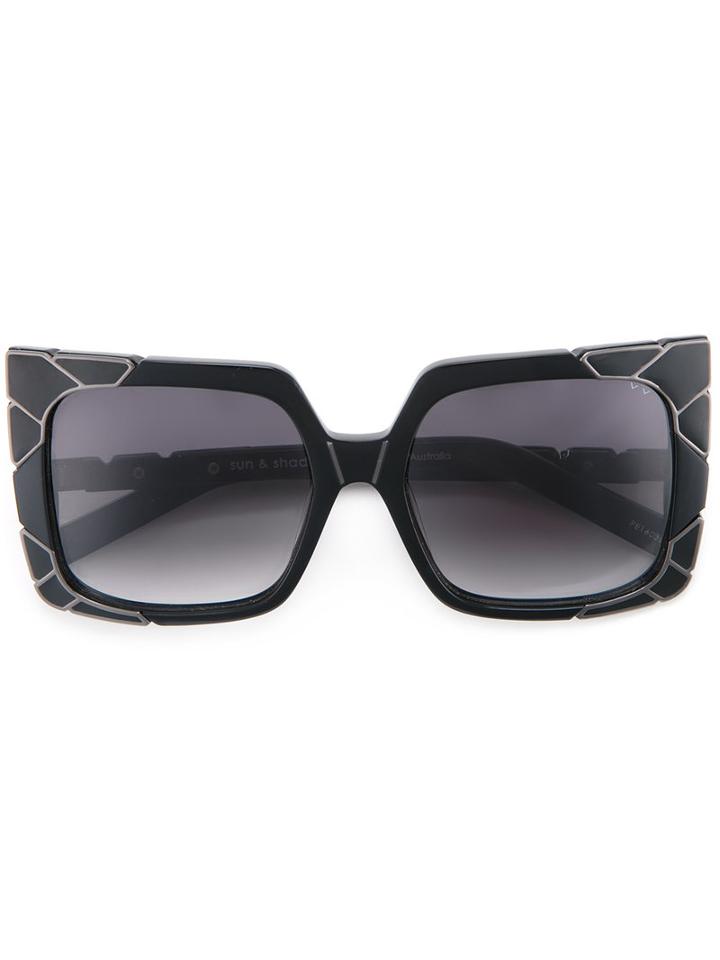 Pared Eyewear Sun & Shade Sunglasses, Women's, Black, Plastic