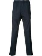 Msgm - Straight-leg Trousers - Men - Spandex/elastane/wool - 48, Blue, Spandex/elastane/wool