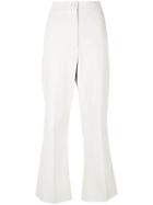 Partow High-rise Flared Trousers - Neutrals