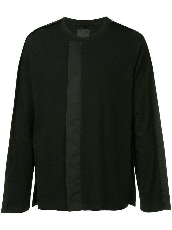 Craig Green Fin Detail Long Sleeve Top - Black