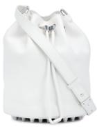 Alexander Wang Bucket Bag, Women's, White, Leather